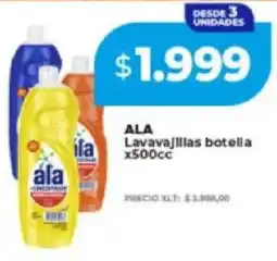 Supermayorista Vital Ala lavavajillas botella oferta