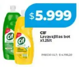 Supermayorista Vital Cif lavavajillas bot oferta