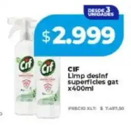 Supermayorista Vital Cif limp desinf superficies gat oferta