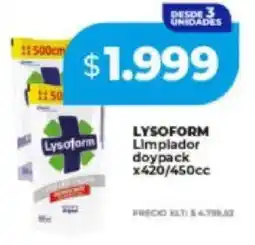 Supermayorista Vital Lysoform limplador doypack oferta