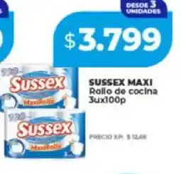 Supermayorista Vital Sussex maxi rollo de cocina oferta