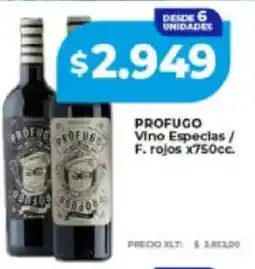 Supermayorista Vital Profugo vino especias/ f. rojos oferta
