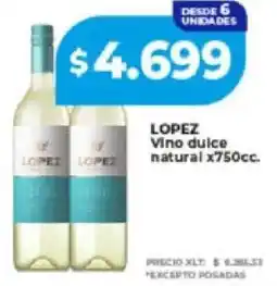 Supermayorista Vital Lopez vino dulce natural oferta