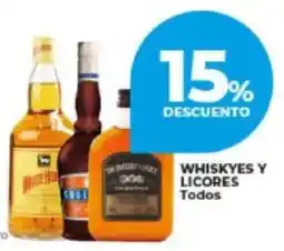 Supermayorista Vital Whiskyes y licores todos oferta