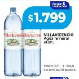 Supermayorista Vital Villavicencio agua mineral oferta