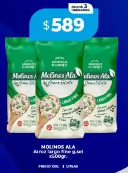Supermayorista Vital Molinos ala arroz largo fino g.sel oferta