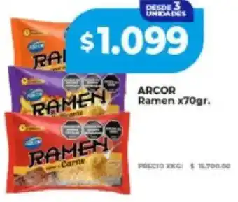 Supermayorista Vital Arcor ramen oferta