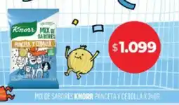 Supermayorista Vital Knorr mix de sabores panceta y cebolla oferta