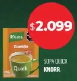 Supermayorista Vital Knorr sopa quick oferta
