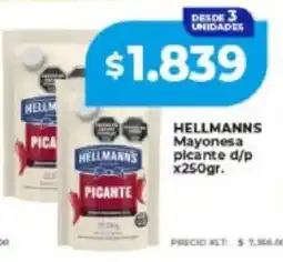 Supermayorista Vital Hellmann's picante d/p oferta