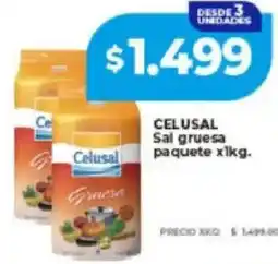 Supermayorista Vital Celusal sal gruesa paquete oferta