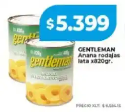 Supermayorista Vital Gentleman anana rodajas gentleman fata oferta