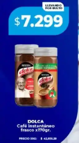 Supermayorista Vital Dolca café instantáneo frasco oferta
