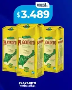 Supermayorista Vital Playadito yerba oferta