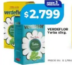 Supermayorista Vital Verdeflor yerba oferta