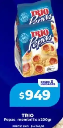 Supermayorista Vital Trio pepas membrillo oferta