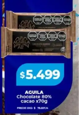 Supermayorista Vital Aguila chocolate 80% cacao oferta