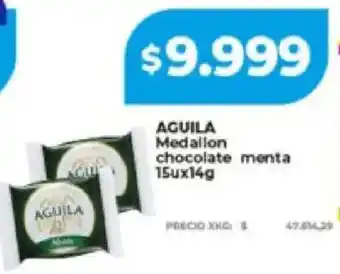 Supermayorista Vital Aguila medallon chocolate menta oferta