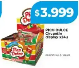 Supermayorista Vital Pico dulce chupetin display oferta
