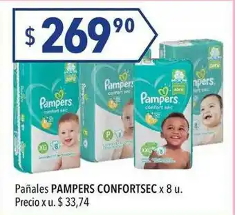 Hergo Pañales Pampers Confortsec oferta