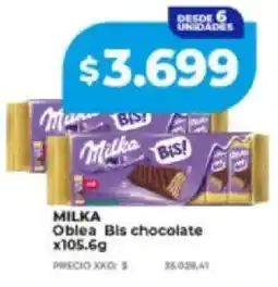 Supermayorista Vital Milka oblea bis chocolate oferta