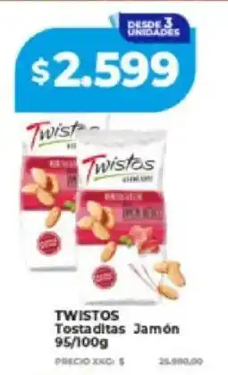 Supermayorista Vital Twistos tostaditas jamón oferta