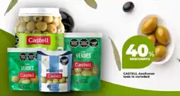Supermayorista Vital Castell aceitunas toda la variedad oferta