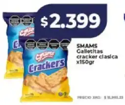 Supermayorista Vital Smams galletitas cracker clasica oferta