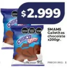 Supermayorista Vital Smams galletitas chocolate oferta