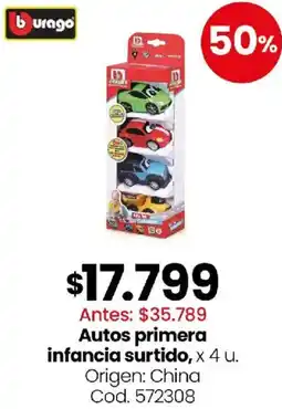Coto Autos primera infancia surtido oferta