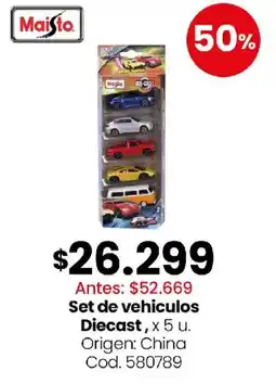 Coto Diecast set de vehiculos oferta