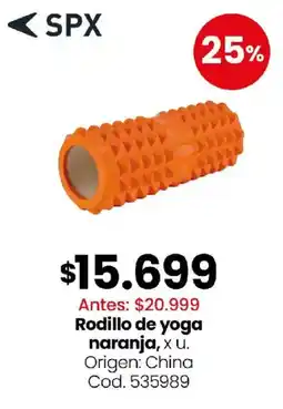 Coto Rodillo de yoga naranja oferta