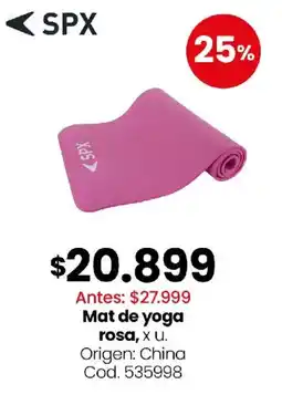 Coto Mat de yoga rosa oferta