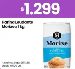 Changomas Morixe harina leudante oferta