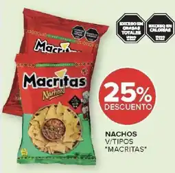 Carrefour Macritas nachos v/tipos oferta