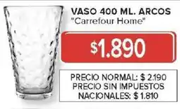 Carrefour Carrefour home vaso arcos oferta