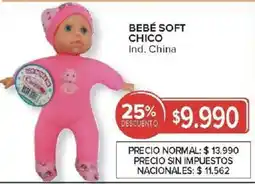 Carrefour Bebé soft chico oferta