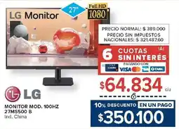 Carrefour Lg monitor 27" oferta