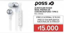 Carrefour Poss auricular in ear oferta