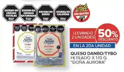 Carrefour Doña aurora queso danbo/tybo feteado oferta
