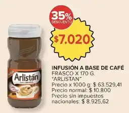 Carrefour Arlistán infusión a base de café frasco oferta