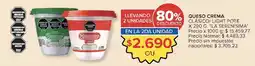 Carrefour La serenísima queso crema clásico/light pote oferta