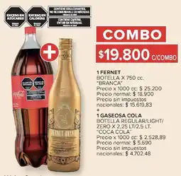 Carrefour Branca fernet botella oferta