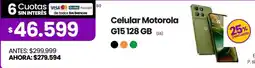 Changomas Motorola celular G15 oferta