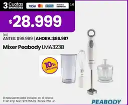 Changomas Peabody mixer LMA323B oferta