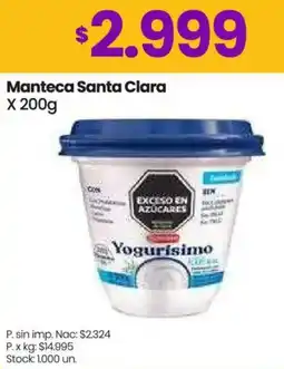 Changomas Santa clara manteca oferta