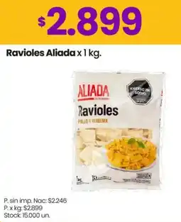Changomas Aliada ravioles oferta