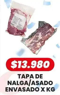 Autoservicio Capo Tapa de nalga/asado envasado oferta