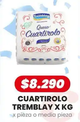 Autoservicio Capo Tremblay cuartirolo oferta
