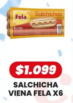 Autoservicio Capo Fela salchicha viena oferta